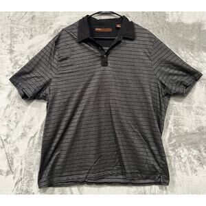 Perry Ellis Men’s Polo Shirt Size XXL Golf Casual Small Hole in Sleeve
